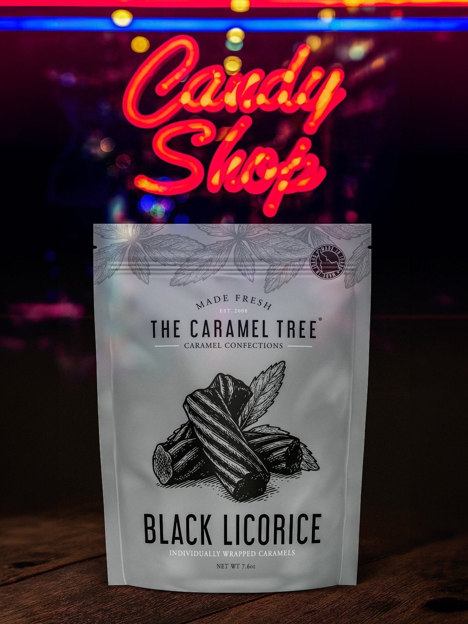 Black Licorice Pouch 7.6oz - The Caramel Tree