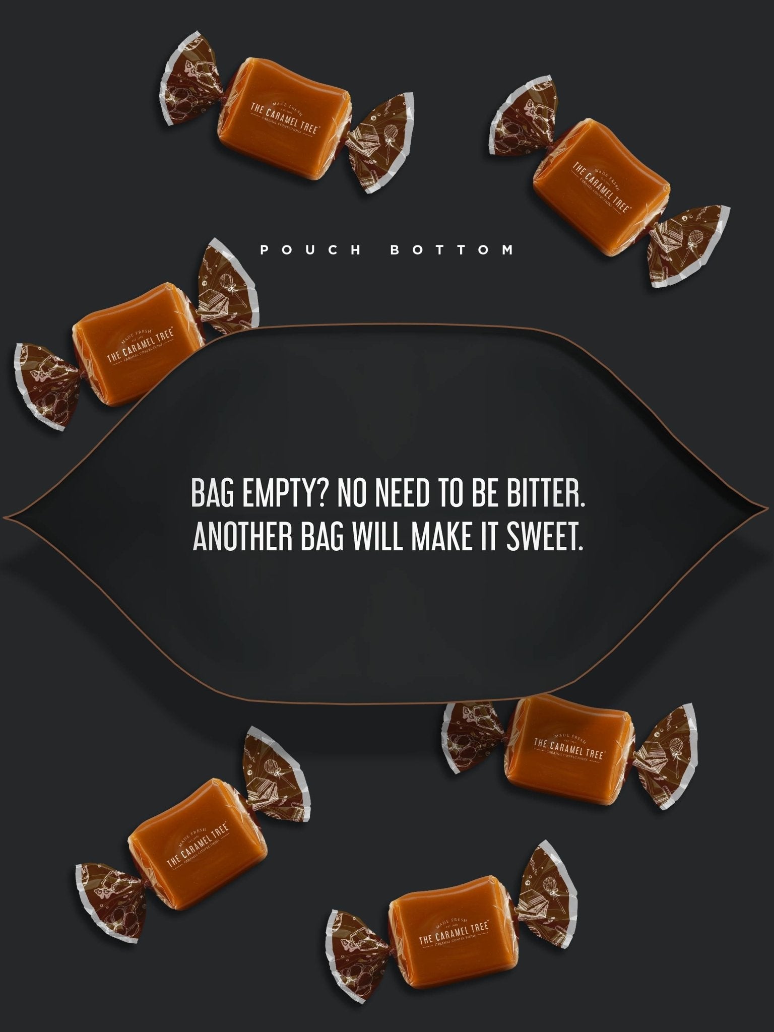 Chocolate Caramel Pouch 7.6oz - The Caramel Tree