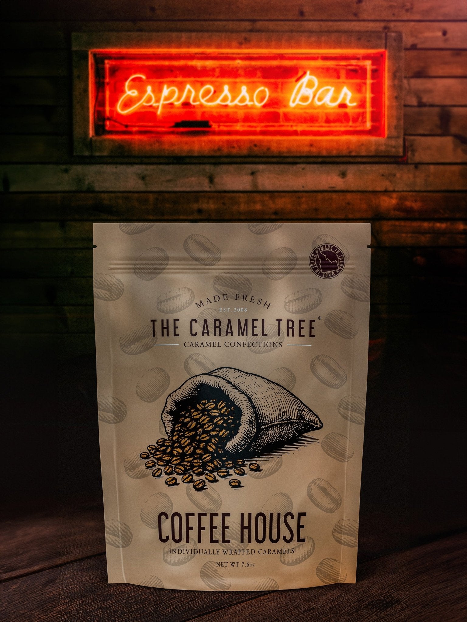 Coffee House Pouch 7.6oz - The Caramel Tree