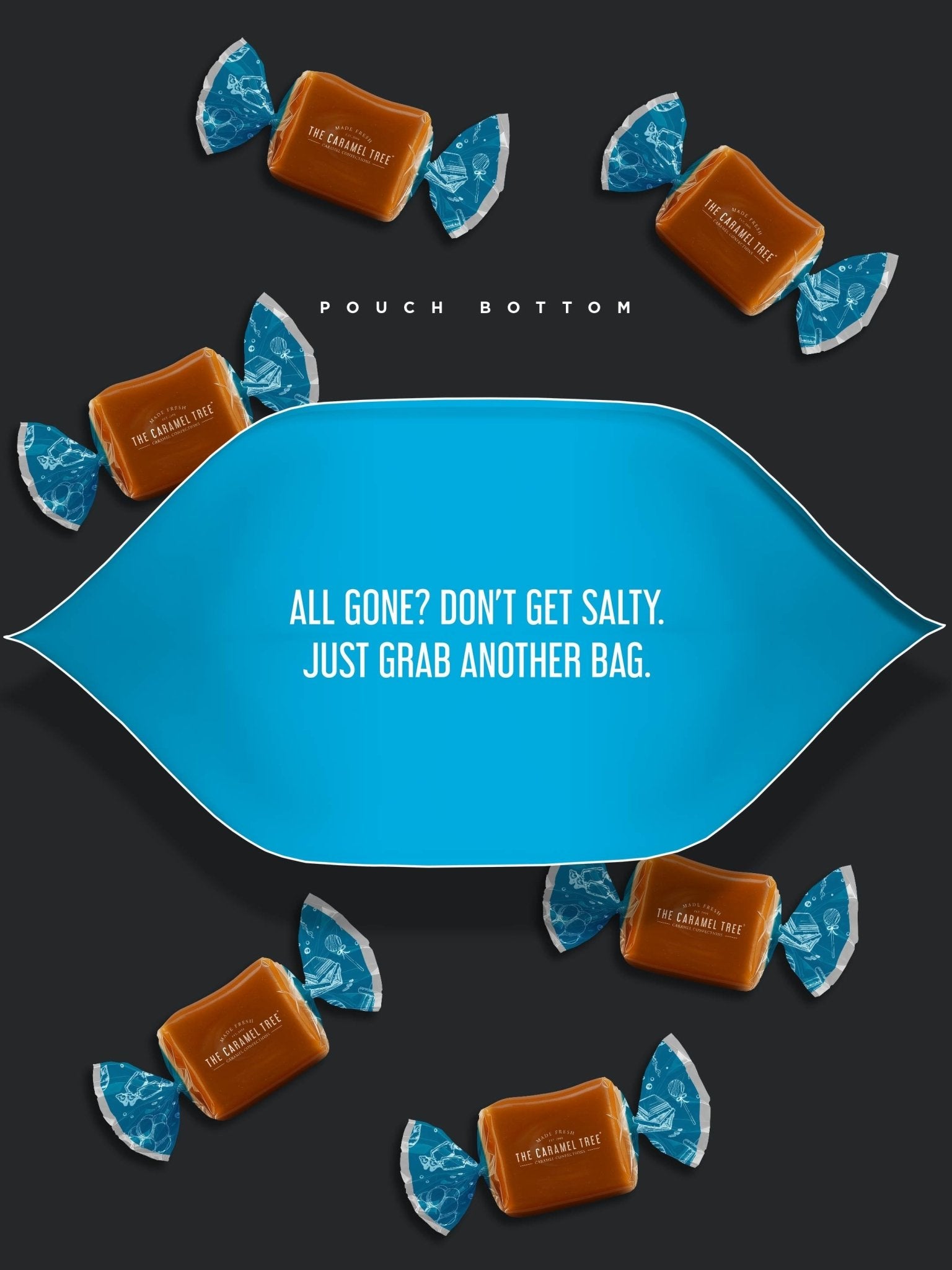 Sea Salt Caramel Pouch 7.6oz - The Caramel Tree