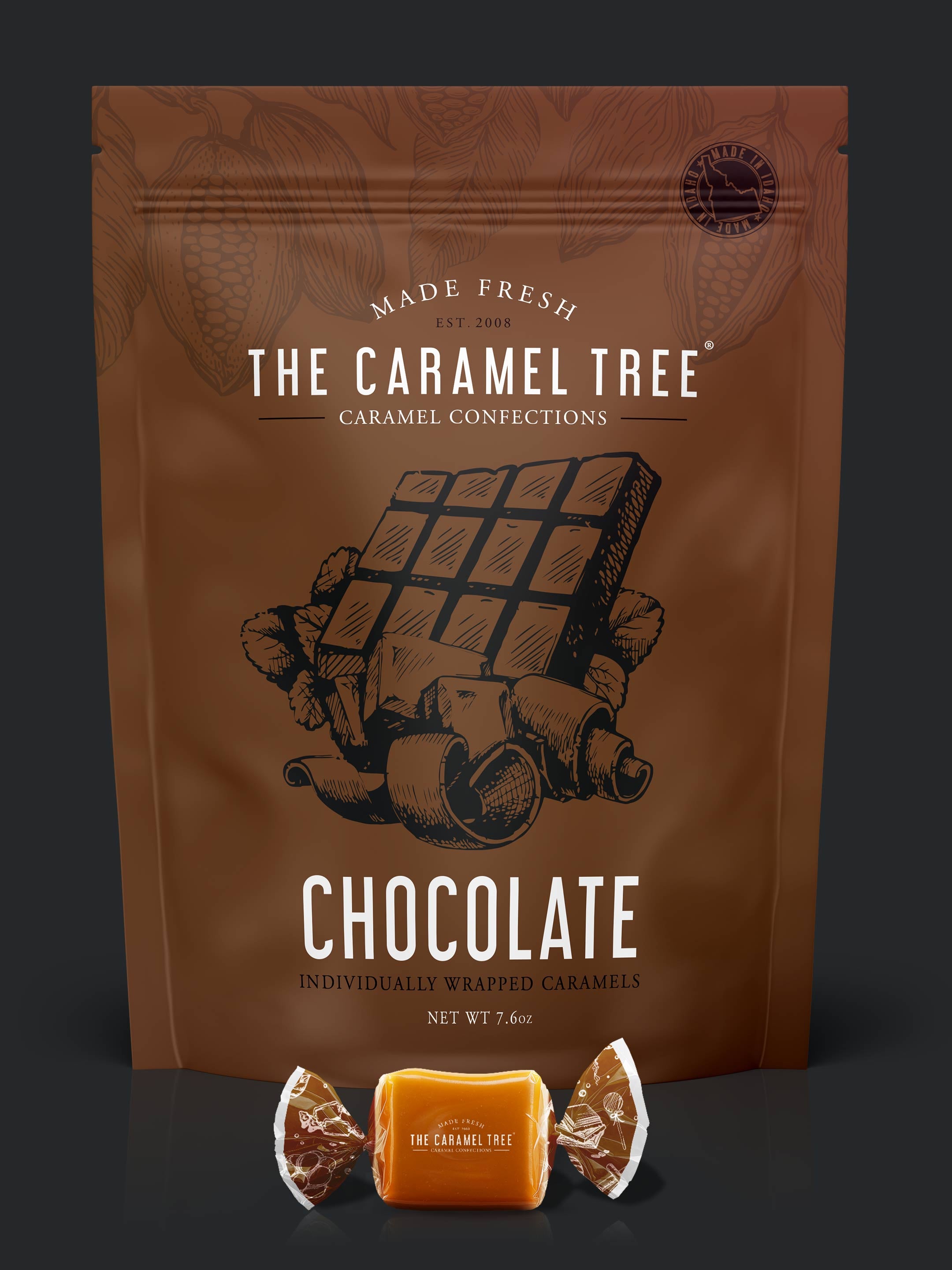 Chocolate Caramel Pouch 7.6oz