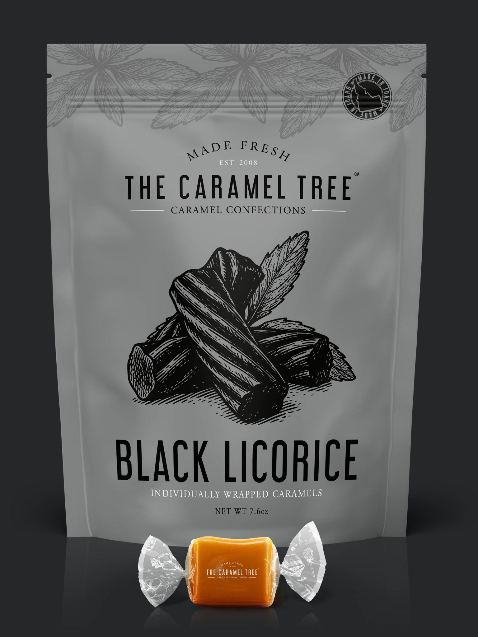 Black Licorice Pouch 7.6oz - The Caramel Tree