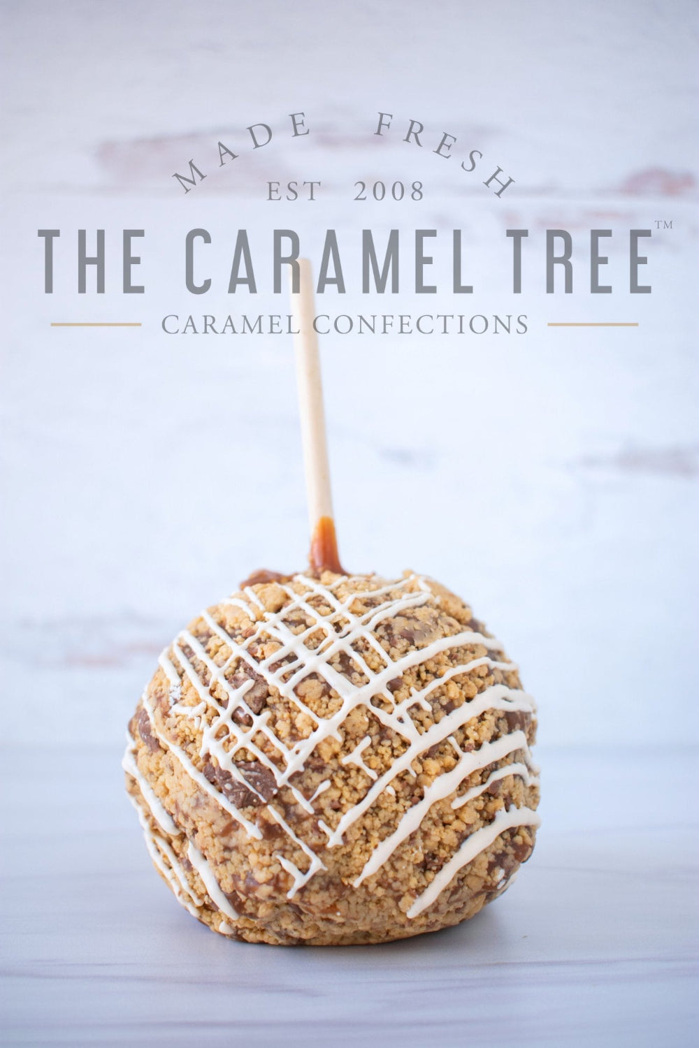 Homemade Reese's Caramel Apple - The Caramel Tree