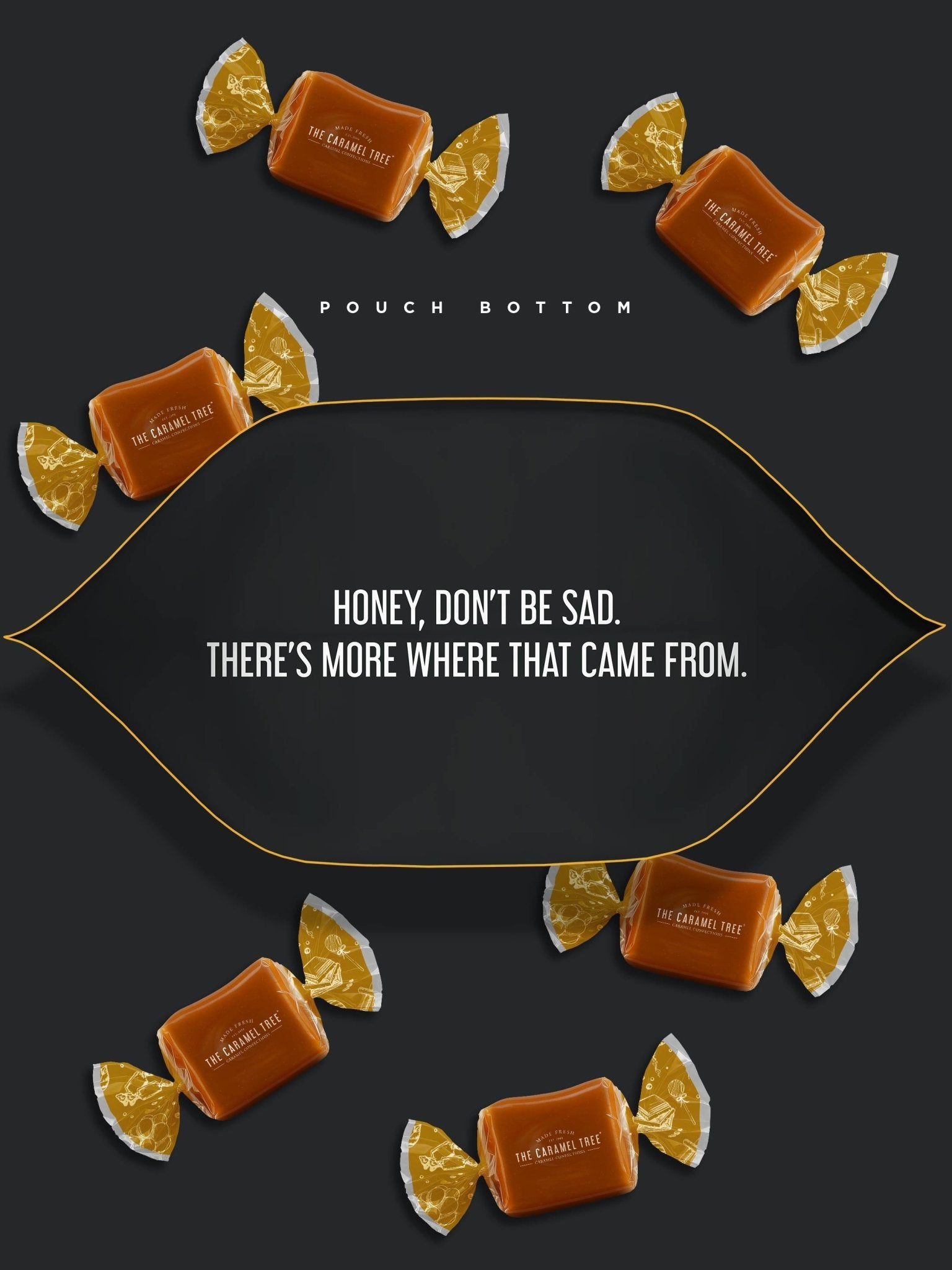 Honey & Cream Caramel Pouch 7.6oz - The Caramel Tree