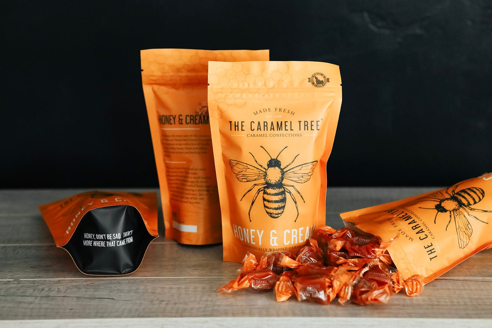 Honey & Cream Caramel Pouch 7.6oz - The Caramel Tree