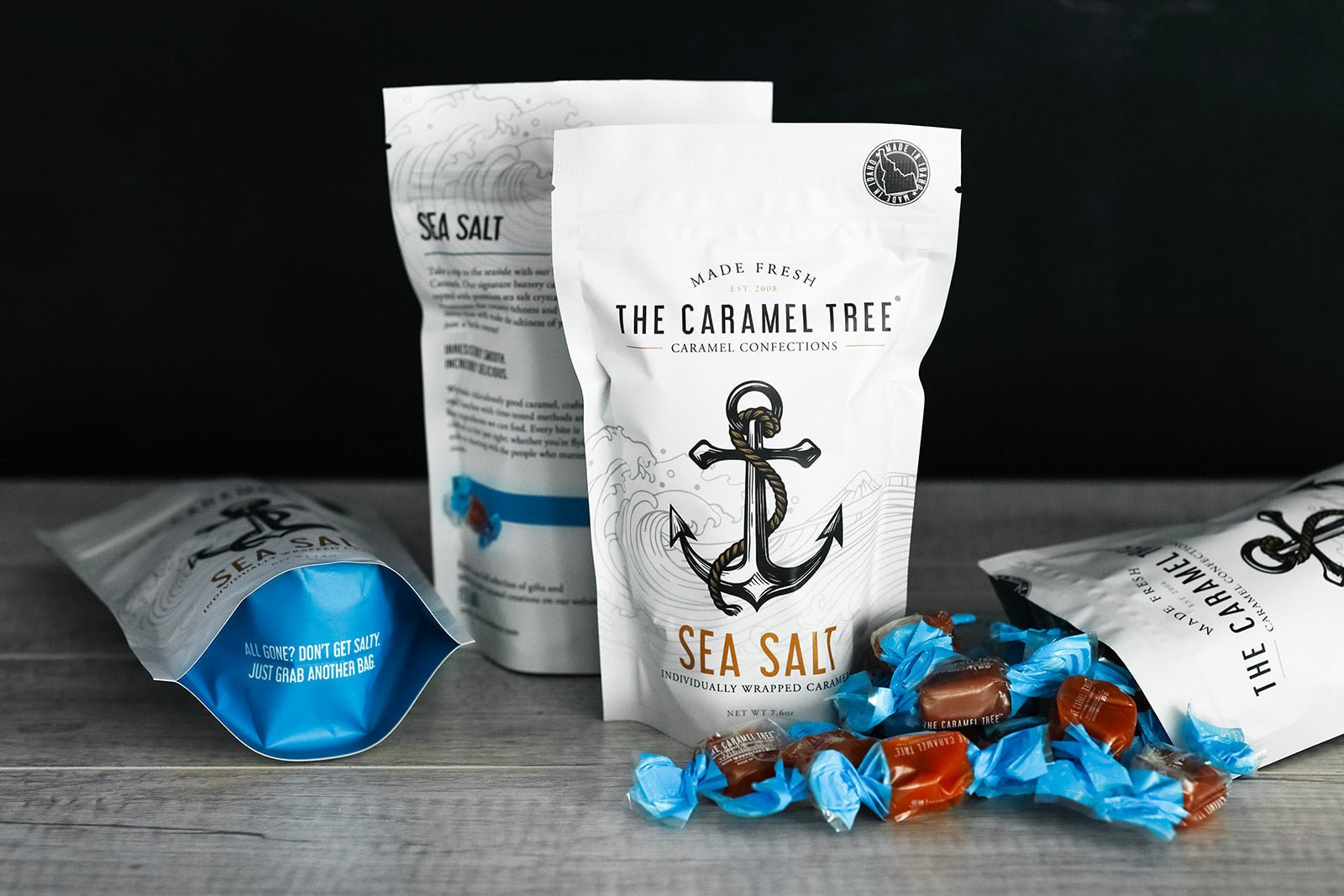 Sea Salt Caramel Pouch 7.6oz - The Caramel Tree